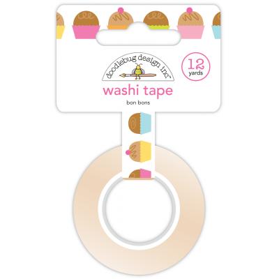 Doodlebug Hey Cupcake Washi Tape - Bon Bons